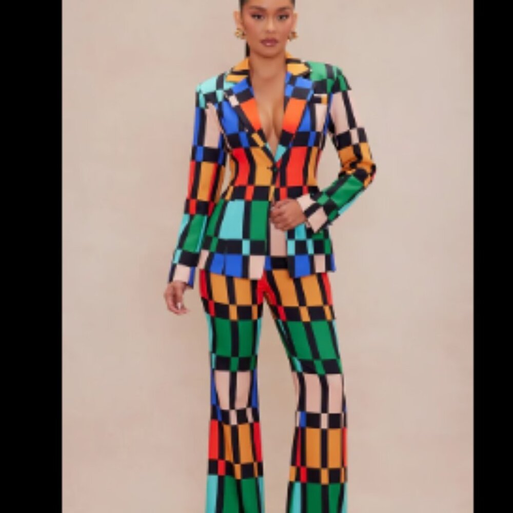 Fashion Nova Julia Blazer Suit Set